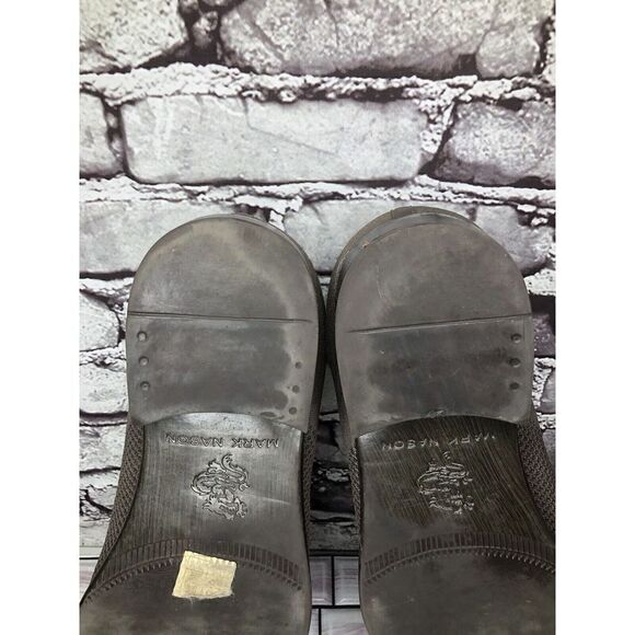 Mark Nason Dress Knit Oxford Gray Taupe Comfort Casual Walk Shoes Women Sz 12M - Picture 13 of 16